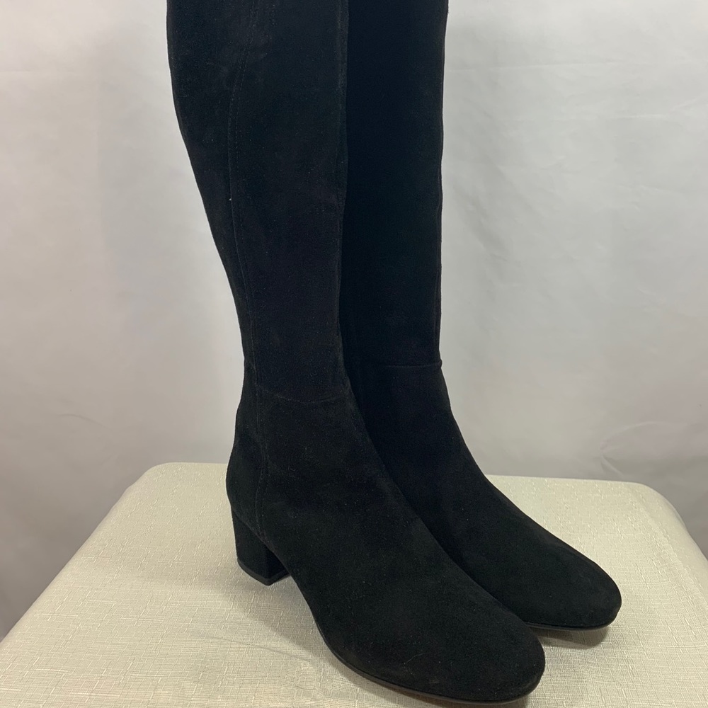 Boden Black Knee- High Boots